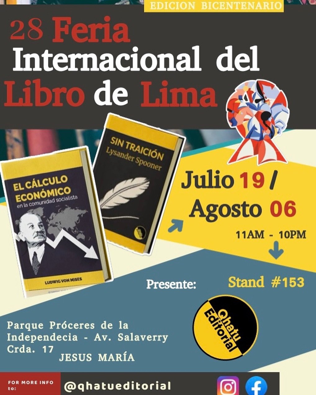 Imagen de la publicación: Participación en la Feria Internacional del Libro de Lima 2024